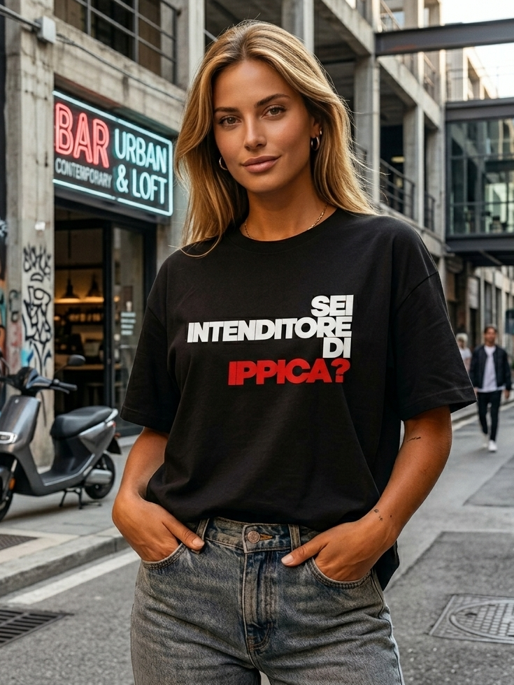 SEI INTENDITORE DI IPPICA? | Boxy Tee Oversize